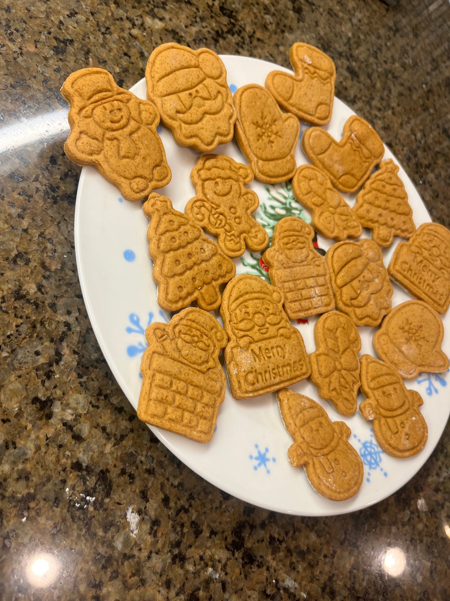 Non-iced Christmas Cookies