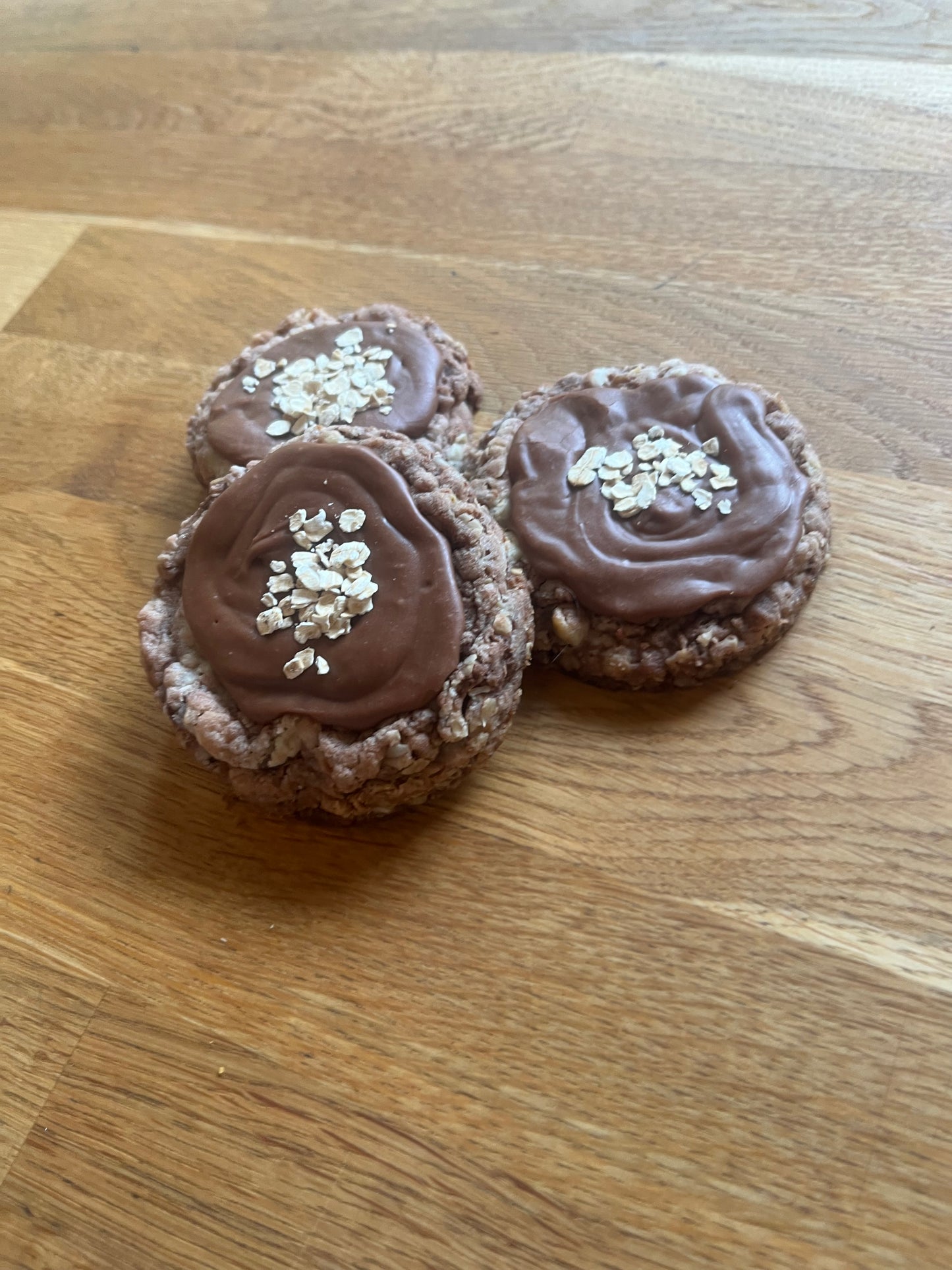 Nutella & Oats cookies