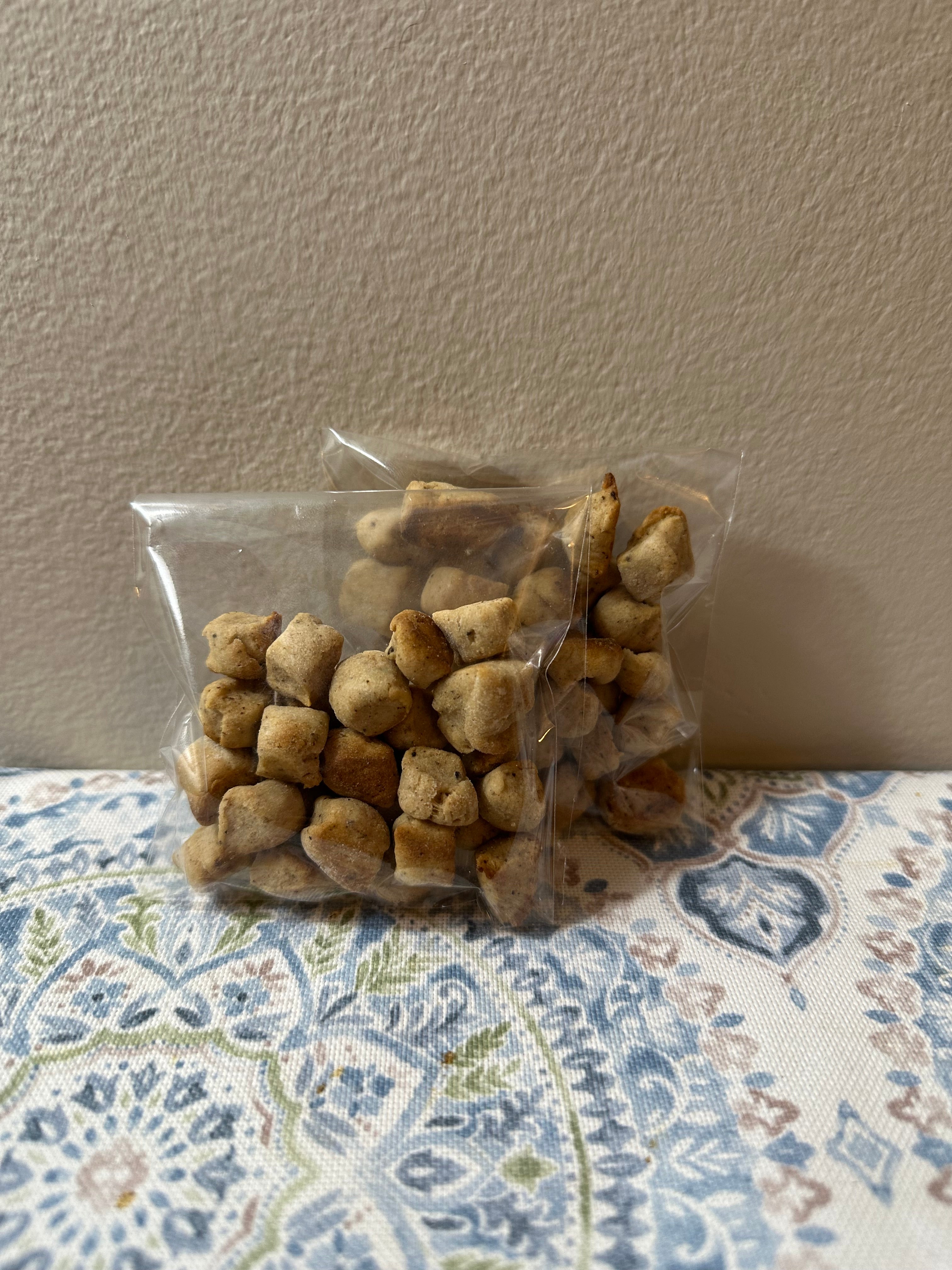 Beef and Peanut Butter Puppy treats.