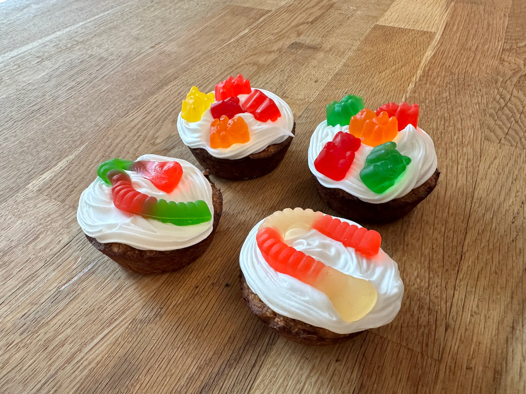 Gummy muffins