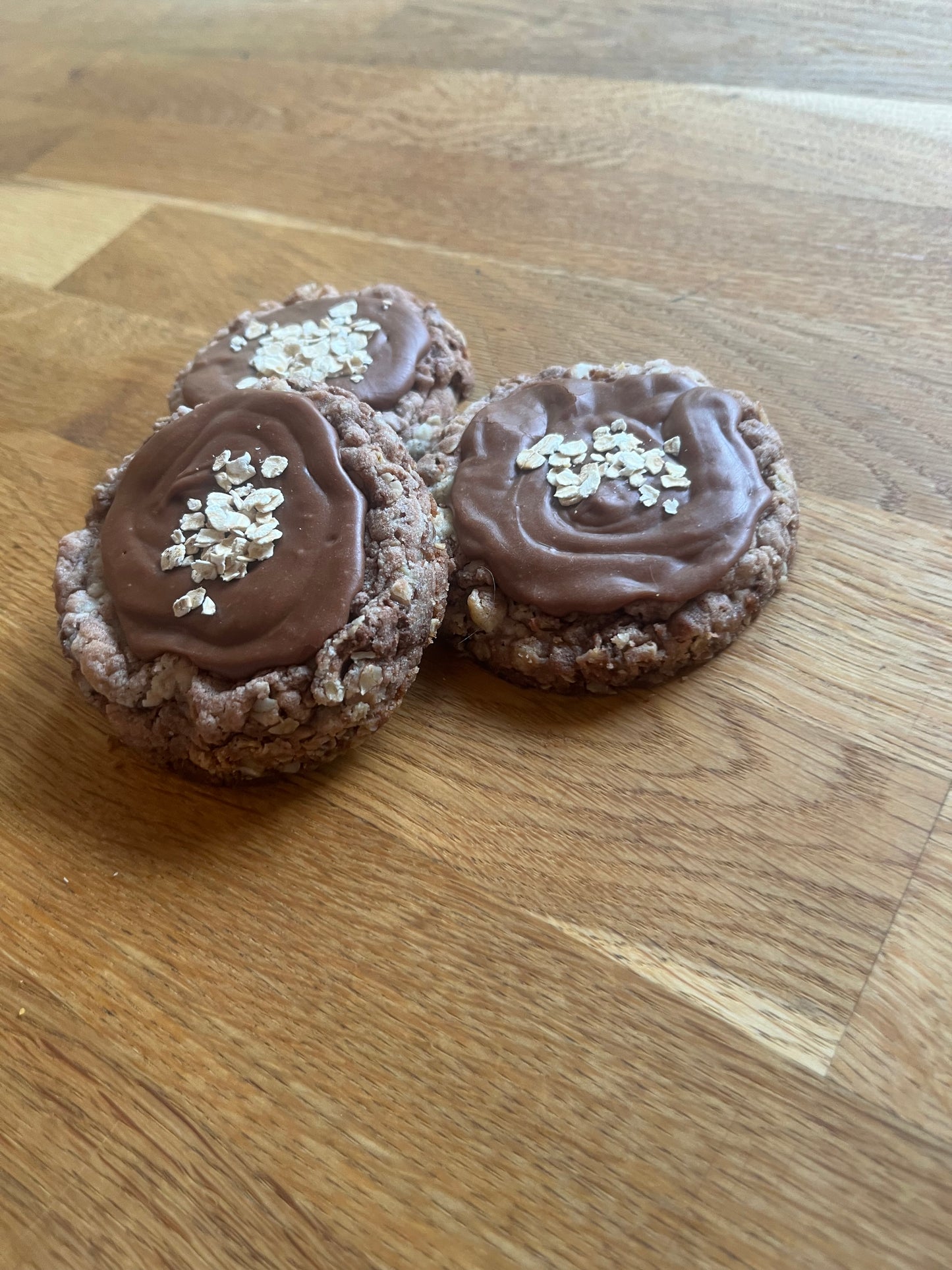 Nutella & Oats cookies