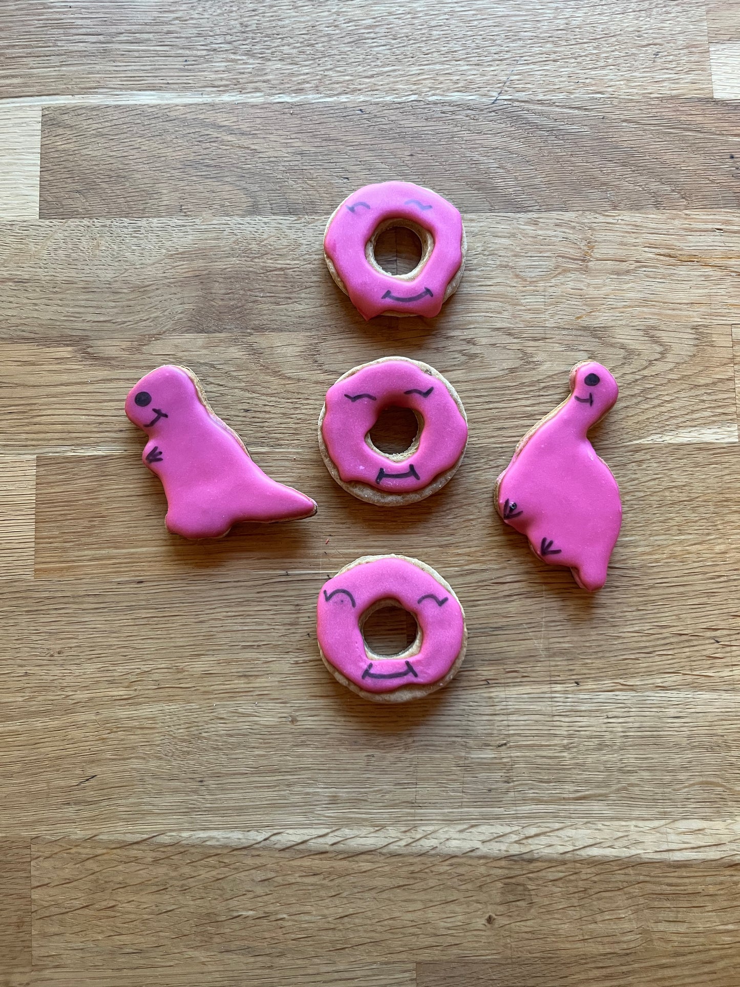 Hot Pink Donut Dino’s