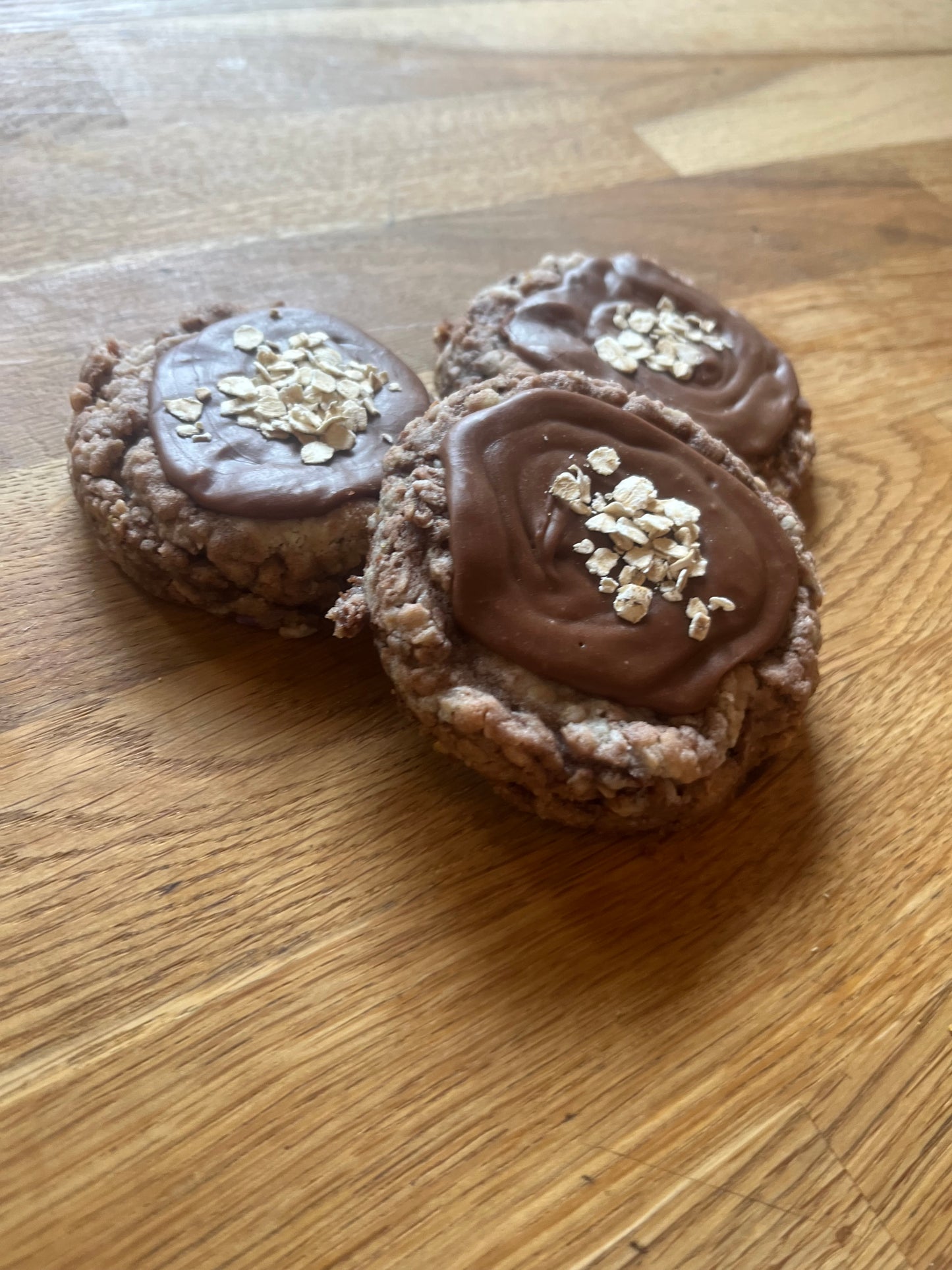 Nutella & Oats cookies