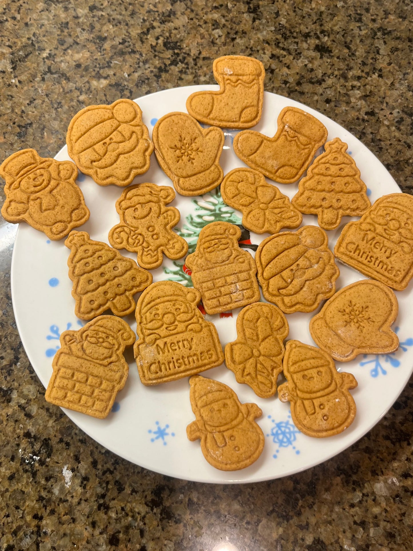Non-iced Christmas Cookies