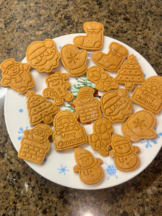 Non-iced Christmas Cookies