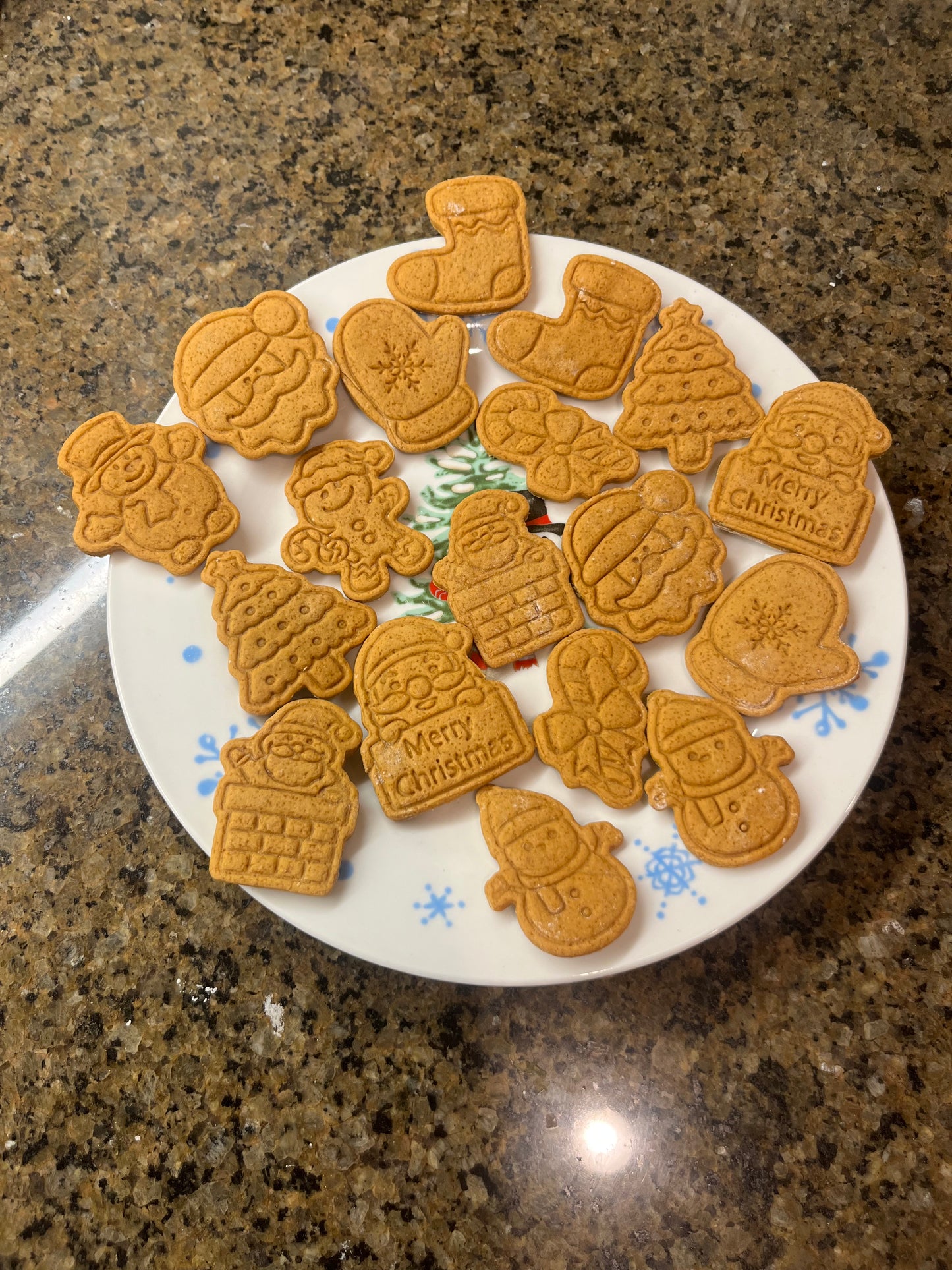 Non-iced Christmas Cookies