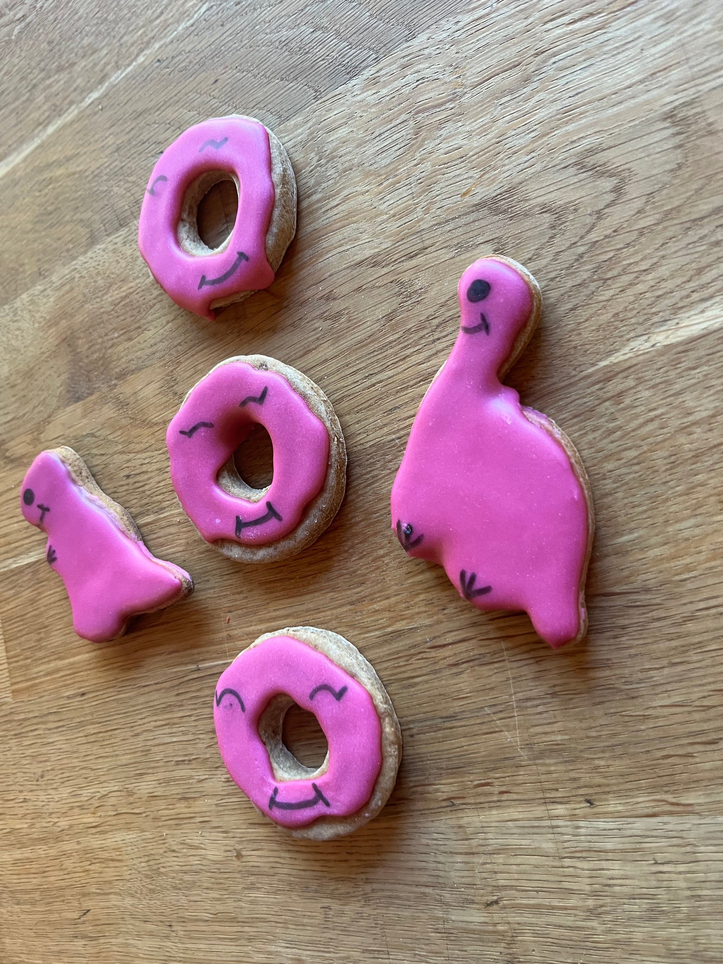 Hot Pink Donut Dino’s